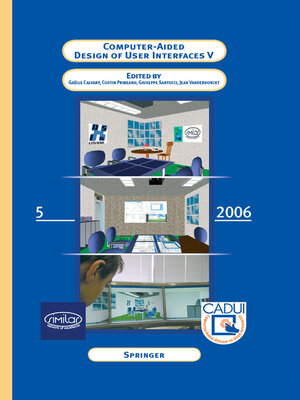 cover image of Computer-Aided Design of User Interfaces V